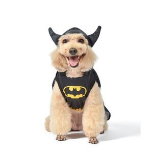Justice League Batman Hooded Halloween Dog Costume XS